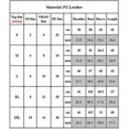 thumbnail image 3 of Women Jackets Motorcycle Hooded Pu Leather Biker Outerwear, 3 of 3