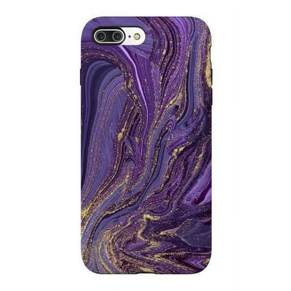 ArtsCase AC-00364958 Purple & Gold Tough Case Marble for iPhone 8 & 7 Plus