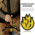thumbnail image 2 of Miangastore 6Pcs Fire Shaped Tennis Racket Damper Tennis Racket Silicone Shock Absorber Racket Supply, 2 of 8