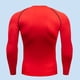 thumbnail image 5 of Camiseta De Running ANGGREK Camiseta De Compresión Roja Manga Larga Para Hombre, 5 of 8