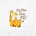 thumbnail image 4 of Inktastic My Mimi Loves Me Girls Toddler Dress, 4 of 5