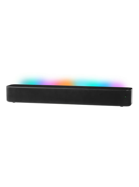 NEW - onn. 2.0 LED Soundbar with 2 Speakers, 20"