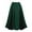 #01 Green, variant on Busydd Womens Skirts Vintage Lace Patchwork Gothic Skirts Medieval Halloween Costume S