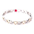 thumbnail image 1 of Pulsera de Acero de Titanio en Forma de Corazón Love XianweiShao 8390612806667, 1 of 1