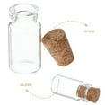 thumbnail image 5 of WHAMVOX 24 Pieces Small Glass Bottles with Cork Lids for Home Use and Versatile Decorative, 5 of 6