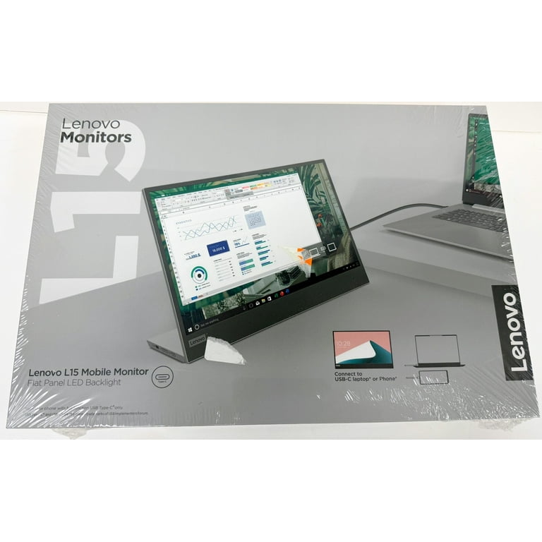 Lenovo L15 15.6 Full Hd Ips モニター 60hz Amazon.com: Lenovo L15 Portable Monitor, 15.6” Display, Full