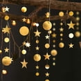 thumbnail image 3 of 3pcs Circle Dot Garland Streamer Kit For Twinkle Star Party Decor, 3 of 5