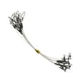thumbnail image 3 of Invisible Underwater Fluorocarbon Fishing Leader Set 12 Pieces 20-80LB Test For Saltwater & Freshwater With Quick-Connect Snaps, 3 of 9