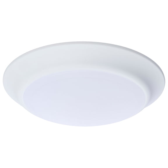 Nuvo Lighting 62/1805R1 7" Wide Closet-Rated Led Flush Mount Bowl Ceiling Fixture - White