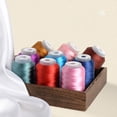 thumbnail image 4 of 350 Meters/Roll Embroidery Sewing Thread Diy Handmade Cross Stitch Sewing Tool Red 01, 4 of 8