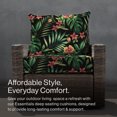thumbnail image 2 of Oahu Tropical Black Essentials Deep Seating Cushion, 2 of 8