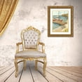 thumbnail image 3 of Goldberger, Jennifer 15x18 Gold Ornate Wood Framed with Double Matting Museum Art Print Titled - Shoreline Dock II, 3 of 4