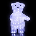thumbnail image 4 of Northlight LED Lighted Polar Bear Commercial Grade Acrylic Outdoor Christmas Decoration - 16.5", 4 of 10