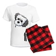 thumbnail image 5 of CafePress - Shih Tzu Sweetie Women's Light Pajamas - Women's Short Sleeve Print T-Shirt and Pants Light Cotton Pajama Set, 5 of 7