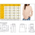 thumbnail image 4 of Gerichy Long Sleeve Tops for Women Crewneck Casual Long Sleeve Shirts Tunic Tops Women's Long Sleeve Solid Color Sweatshirt Top, 4 of 4