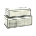 thumbnail image 3 of Trisha Yearwood Nightingale Mirrored Trunks - Set of 2, 3 of 6