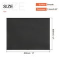 thumbnail image 2 of Uxcell Black ABS Plastic Sheet 16x12x0.06inch for Building Model, DIY Crafts, Panel, 6pcs, 2 of 6