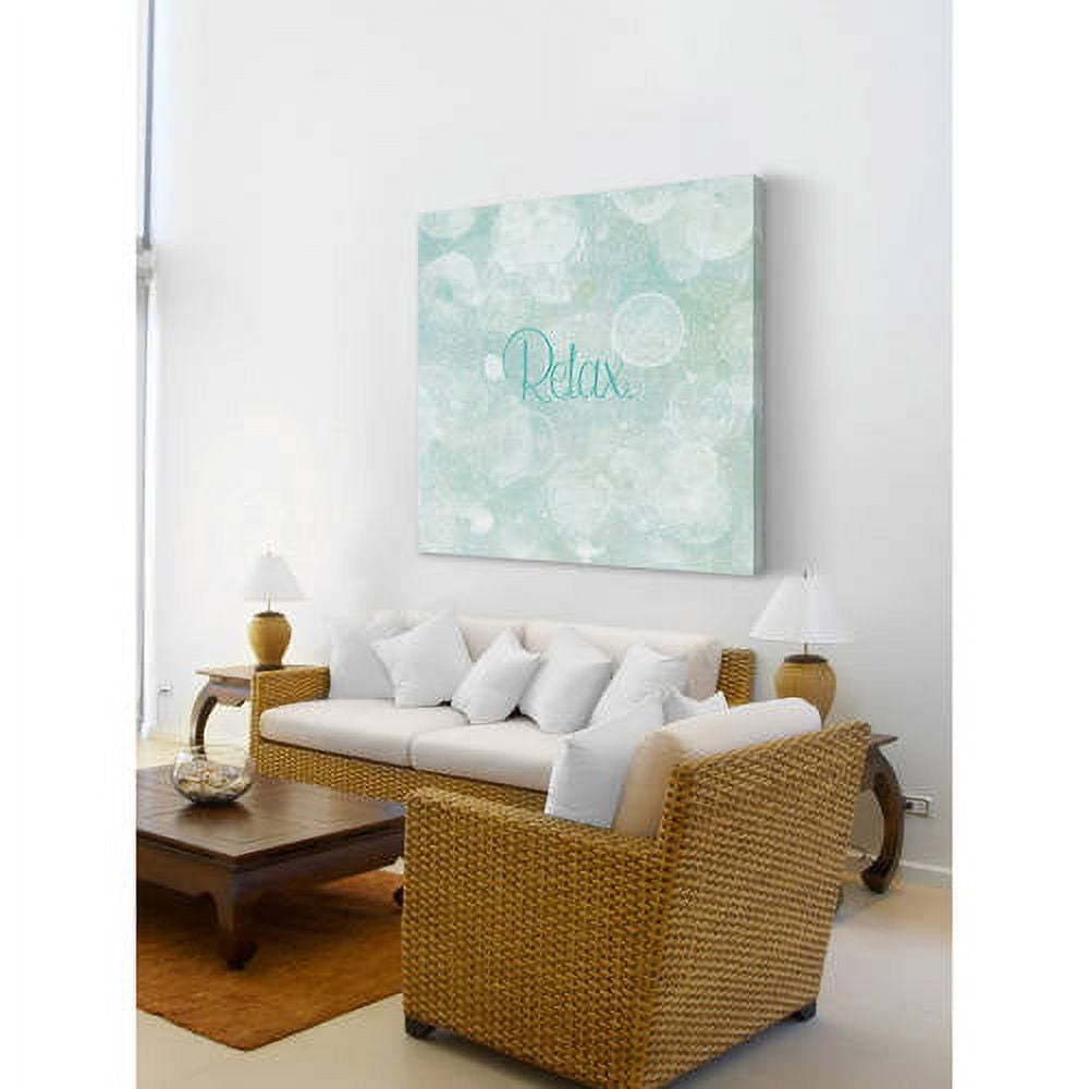 "Bubble Bath I" Painting Print on Wrapped Canvas