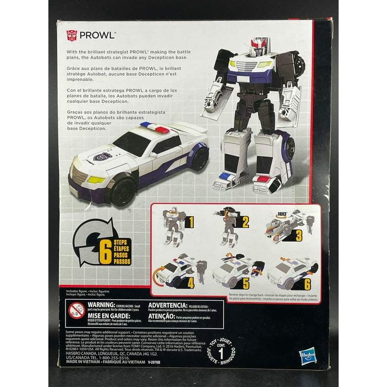 Transformers Generations Cyber Battalion Series Prowl Figure, 7