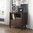 thumbnail image 2 of Dorel Living Maxton Nightstand in Mocha, 2 of 9