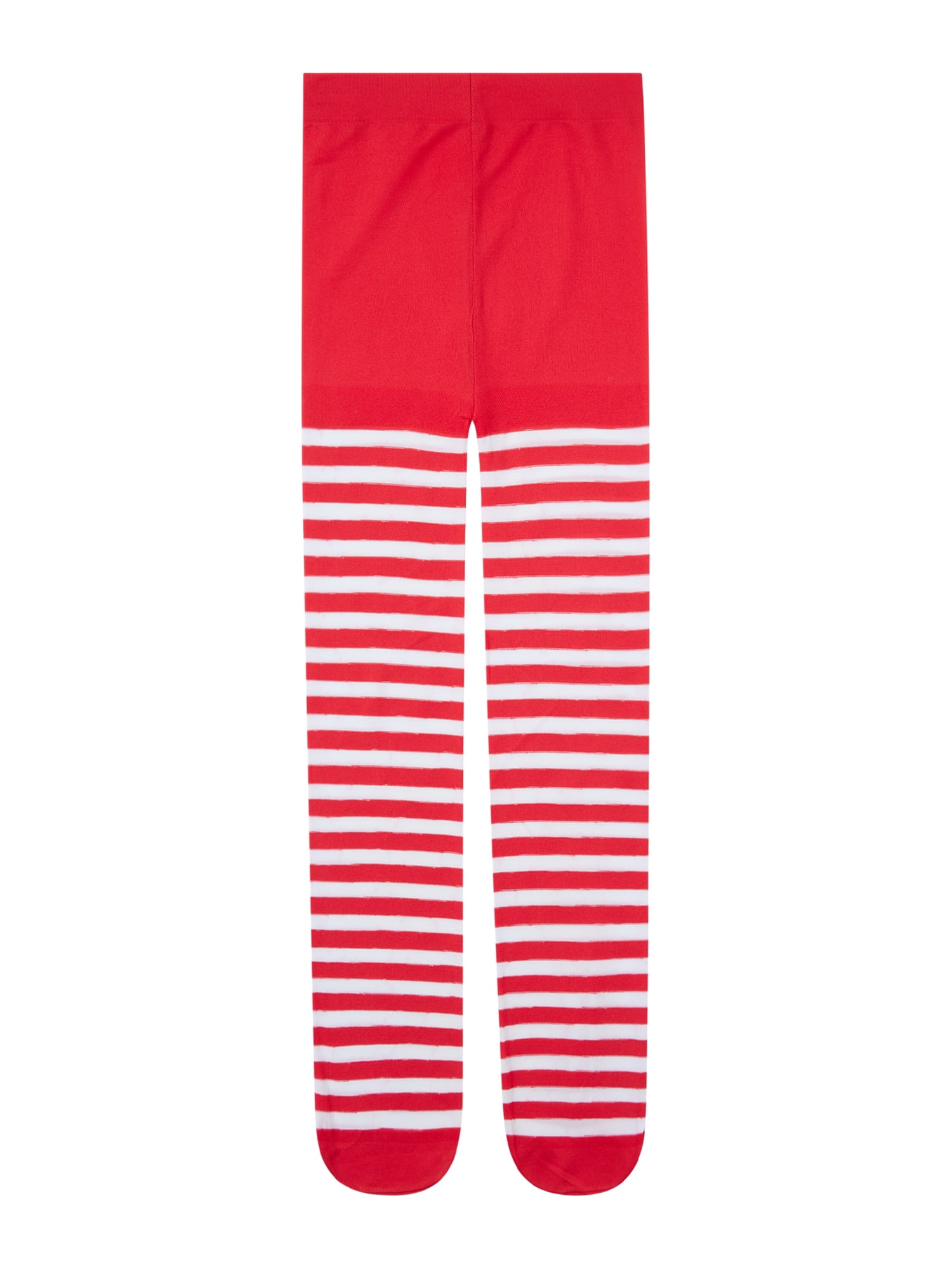 Kids Girls Christmas Halloween Striped Pantyhose Tights High Waist