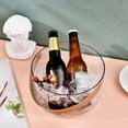 thumbnail image 5 of CSCHome Clear Food Container with Handle Party Drinks Plastic Container for Wine, Champagne or Beer Bottles, 5 of 5
