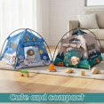 thumbnail image 2 of ZOUBAOQ 7in Camping Small Tent Shooting Props Mini Tent Cotton - House Miniature, 2 of 8