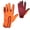 Orange, variant on Full Finger Touch Screen Anti-slip Windproof Unisex Winter Warm Cycling Gloves