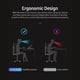 thumbnail image 2 of Adjustable Laptop Tablet Stand Multi-angle Laptop Holder Portable & Foldable Laptop Riser for 10-16' laptops Hollow Design Black, 2 of 5