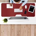 thumbnail image 5 of ZORESYN 3XL Large Mouse Pads (120 x 60cm) - PU Leather Extended Large Gaming Mousepad Desk Mat - Nonslip Base, 5 of 5