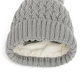 thumbnail image 2 of Kids Hats Winter Gloves Scarf Set Girls Toddler Children Hats With Pom Knit Neck Warmer Gaiter Kids Wrestling, 2 of 10