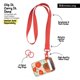 thumbnail image 3 of Porta llavero con lanyard POCKT color rojo cereza 44,5 cm, 3 of 7