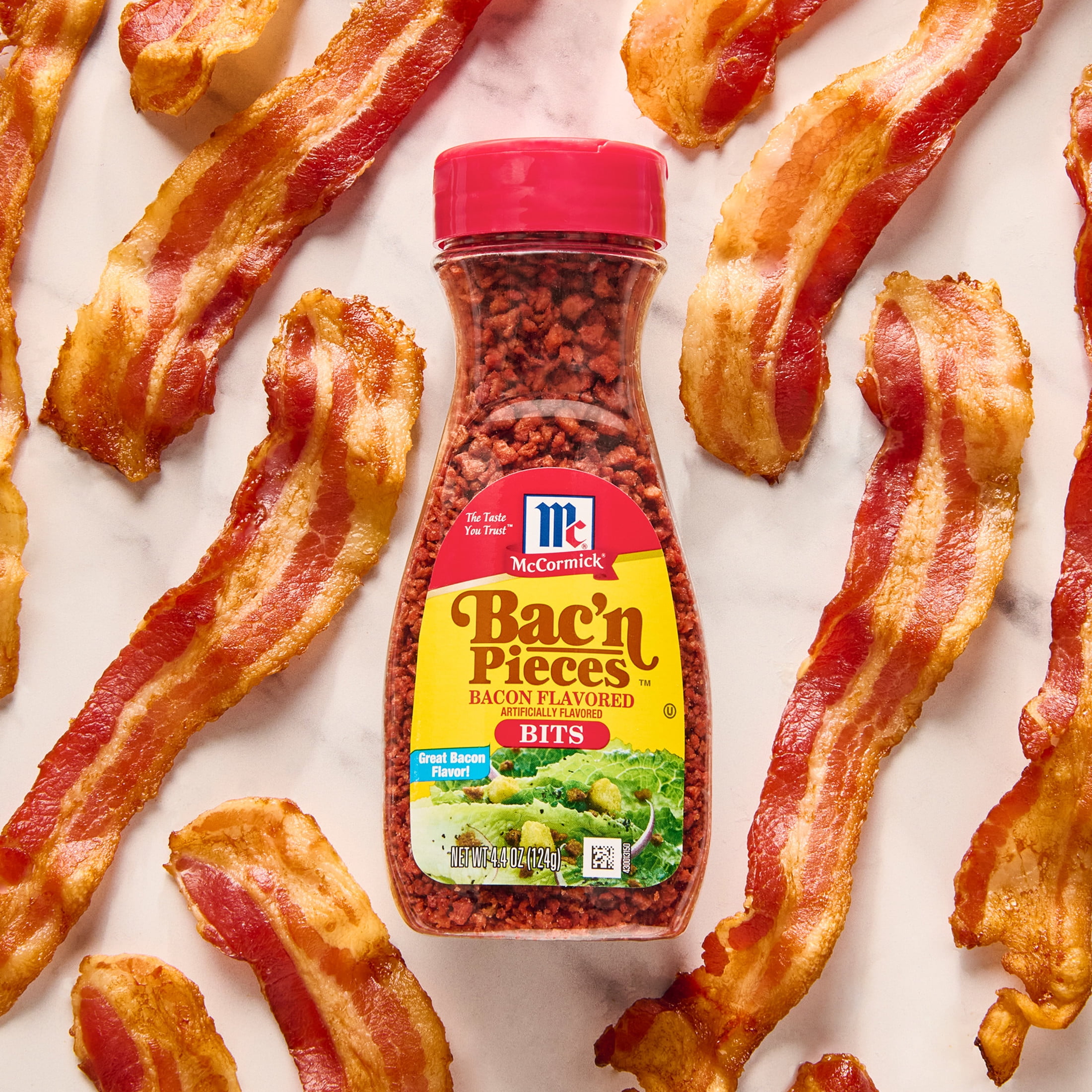 McCormick Kosher Imitation Bacon Bits, 4.4 oz Bottle