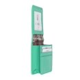 thumbnail image 4 of Cartera Karla Hanson de piel con bloqueo RFID, color aguamarina, 10 x 7 x 2 cm, 4 of 4