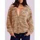 thumbnail image 4 of Suéter PRETTYGARDEN Cárdigan de Cuello en V a Rayas con Botones Talla M, 4 of 4