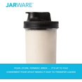 thumbnail image 3 of Jarware Black Spout Lid, Set of 2, for Wide Mouth Mason Jar, 3 of 8
