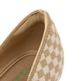 thumbnail image 4 of BURUDANI Women's Kitten Heels Pointed Toe Work Pumps Comfortable Knitted Closed Toe Dress Wedding Shoes, 4 of 5