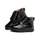 thumbnail image 1 of Zapato Bota Escolar Para Niño Dogi Charol Negro Soporte Arco negro 13, 1 of 6