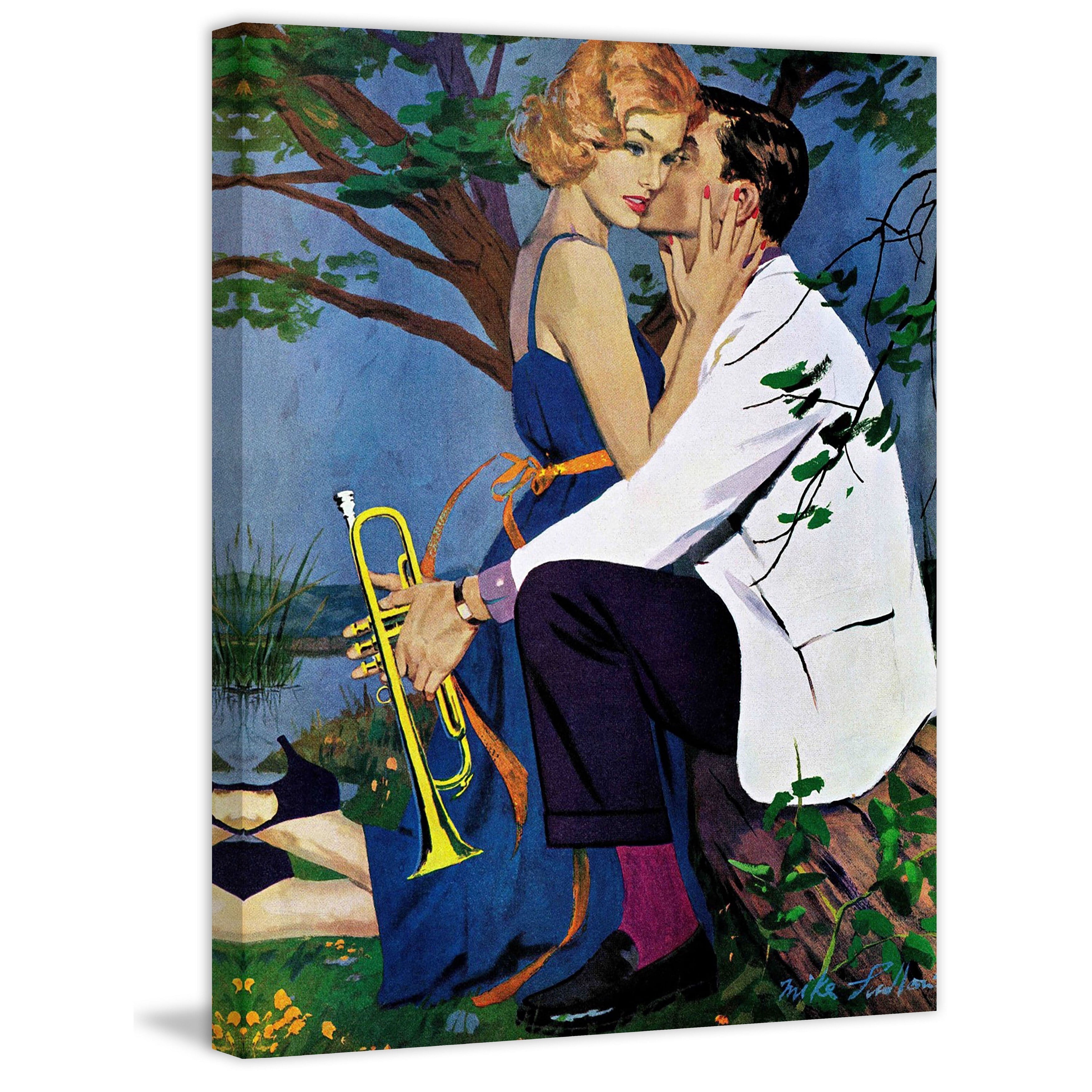 Marmont Hill "The Country Treatment" by Mike Ludlow Painting Print on Canvas