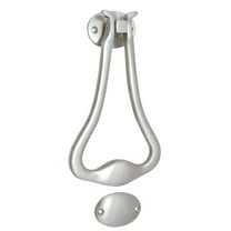 Shristy Hardware "Jether" Brass Door Knocker- (Pack of 1 Satin Nickel Finish)