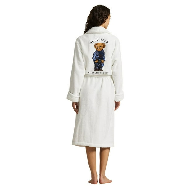 Polo Ralph Lauren Polo Bear Cotton Terry Robe - 4P0008 (White