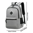 thumbnail image 3 of asddcavvf Black Backpack for School College and Travel: Bookbag with 8 Compartments, 3 of 3