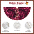 thumbnail image 3 of Sikiie Burgundy Tie Dye Christmas Tree Skirt, Christmas Tree Decorations, Christmas Decor, Tree Mat Decoration(30-48IN)-36", 3 of 6