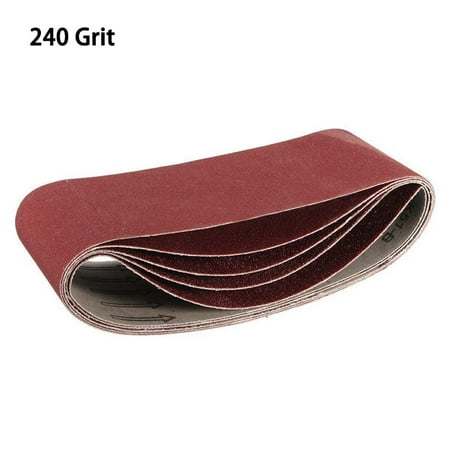 

Fule 5PCS 75×457mm Sanding Belts Polishing Grinding Woodworking Sandpaper Abrasive