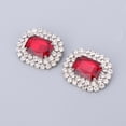 thumbnail image 1 of Clips à Chaussures en Strass Boucle de Mariage Charmes Décoratifs pour Chaussures Rouge, 1 of 7