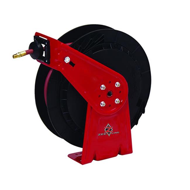 Zeeline 1458NS 0.37 in. X 50 ft. Air & Water Hose Reel 300 Psi Hose