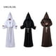 thumbnail image 5 of Minnieouse Disfraz medieval versátil para mujeres y hombres Renacimientos Monje Sacerdote Ropa Capa Túnica Disfraces de disfraces café SG, 5 of 6