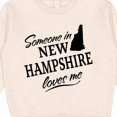 thumbnail image 3 of Inktastic Someone in New Hampshire Loves Me Toddler Sweatshirt, 3 of 4