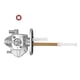thumbnail image 2 of Válvula de llave de purga del tanque de combustible, grifo del tanque de combustible de gas Válvula de interruptor del tanque de combustible de gas Válvula de interruptor del tanque de combustible Máxima confiabilidad, 2 of 8