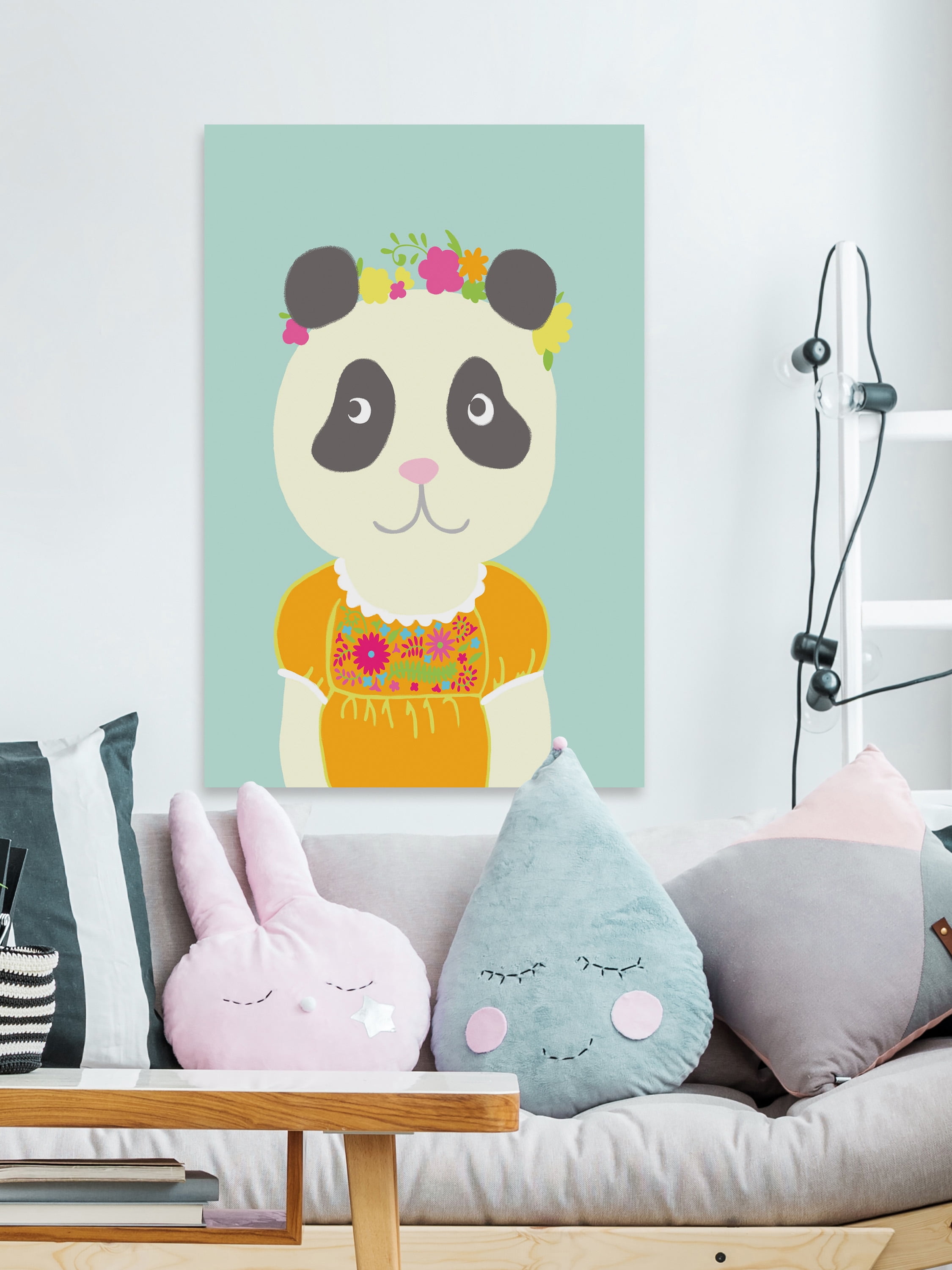 Marmont Hill Fancy Animals IV Canvas Wall Art